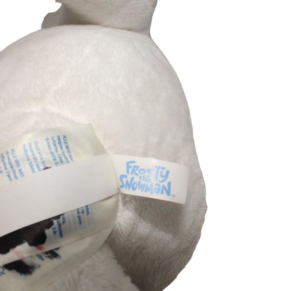Build A Bear Workshop Frosty The Snowman 18" Plush w/ Hat Broom Boots Stuffed - Picture 12 of 13